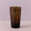 TALL GLASS - LEOPARD