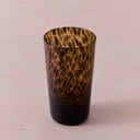 TALL GLASS - LEOPARD