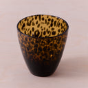 SHORT GLASS - LEOPARD
