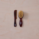 SOFT NATURAL BRISTLE BABY BRUSH & COMB SET