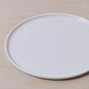 SMALL LOW PLATE - IVORY