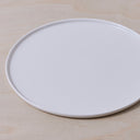 MEDIUM LOW PLATE - IVORY