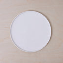 MEDIUM LOW PLATE - IVORY