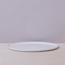 LARGE LOW PLATE - IVORY