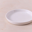 EXTRA SMALL HIGH PLATE - IVORY