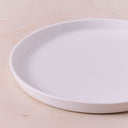 MEDIUM HIGH PLATE - IVORY