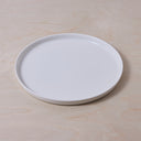 LARGE HIGH PLATE - IVORY