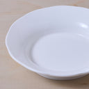 LARGE HIGH SIDE PLATE - WHITE SILHOUETTE