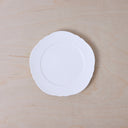 EXTRA SMALL PLATE - WHITE SILHOUETTE