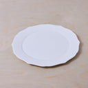 LARGE PLATE - WHITE SILHOUETTE