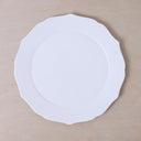LARGE PLATE - WHITE SILHOUETTE