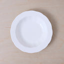 SMALL HIGH PLATE - WHITE SILHOUETTE
