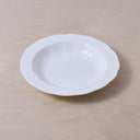 MEDIUM HIGH PLATE - WHITE SILHOUETTE