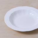 MEDIUM HIGH PLATE - WHITE SILHOUETTE