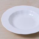 LARGE HIGH PLATE - WHITE SILHOUETTE