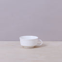 ESPRESSO CUP WITH HANDLE - WHITE SILHOUETTE
