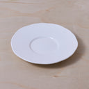 COFFEE CUP SAUCER - WHITE SILHOUETTE