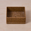 SQUARE PLANTER RICH HUSK - CORNSILK