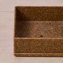 SQUARE PLANTER RICH HUSK - CORNSILK