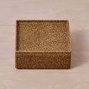 SQUARE PLANTER RICH HUSK - CORNSILK
