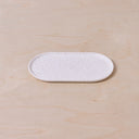 CAPSULE  OVAL TRAY EGGSHELL - WHITE