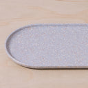CAPSULE OVAL TRAY EGGSHELL - GRAY