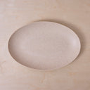 OVAL PLATTER RICE HUSK - BEIGE
