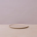 LARGE PLATE EGGSHELL - BEIGE