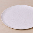 LARGE PLATE EGGSHELL - WHITE