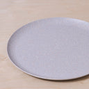 LARGE SERVING PLATE EGGSHELL - GRAY