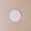 SMALL PLATE EGGSHELL - WHITE