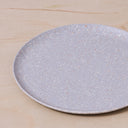 SMALL PLATE EGGSHELL - GRAY