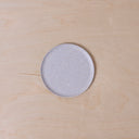 SMALL PLATE EGGSHELL - GRAY