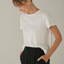 เสื้อยืด - สีขาว