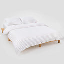 CLASSIC DUVET COVER - CEDAR PINSTRIPES